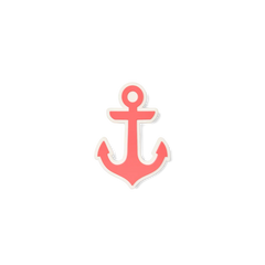 Bogg Bit - Capri Coral Anchor