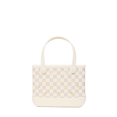 Bitty Bogg Bag - Checkered Coconut/Mushroom