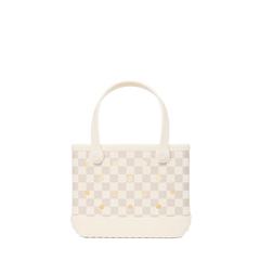 Bitty Bogg Bag - Checkered Coconut/Mushroom