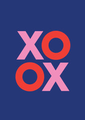 XOXO Greeting Card