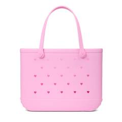 Original Bogg Bag - Cut Out Heart Pink Taffy