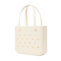 Baby Bogg Bag - Cut Out Heart Coconut