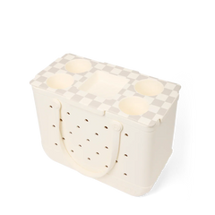 Top o' the Bogg to Ya - Checkered Coconut/Mushroom