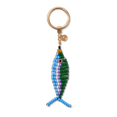 Bogg'd & Charmed - Beaded Fish Blue/Green