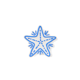 Bogg Bit - Blue Starfish