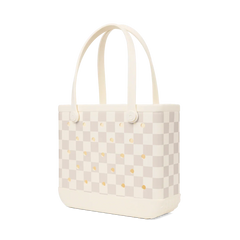 Baby Bogg Bag - Checkered Coconut/Mushroom