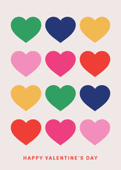 Hearts Greeting Card
