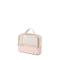 Boggs N' Ends - Checkered Linen/ Pink Marshmallow
