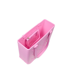 Baby Bogg Bag - Cut Out Heart Pink Taffy