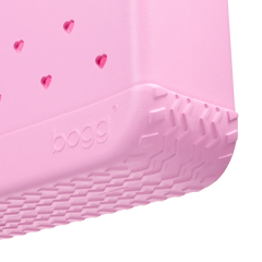 Baby Bogg Bag - Cut Out Heart Pink Taffy