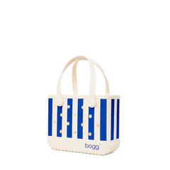 Bitty Bogg Bag - Mykonos Blue Stripe