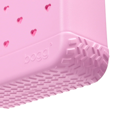 Bitty Bogg Bag - Cut Out Heart Pink Taffy