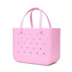 Original Bogg Bag - Cut Out Heart Pink Taffy