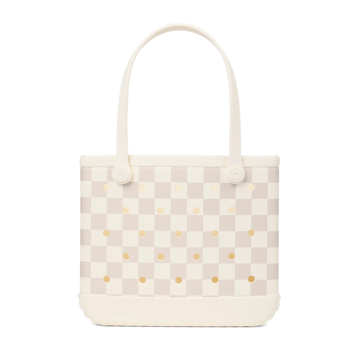Baby Bogg Bag - Checkered Coconut/Mushroom