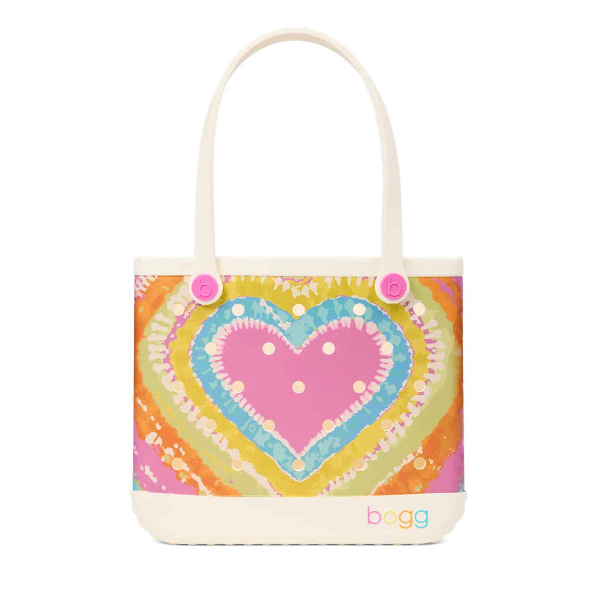 Baby Bogg Bag - Dye-licious Heart Pink Taffy