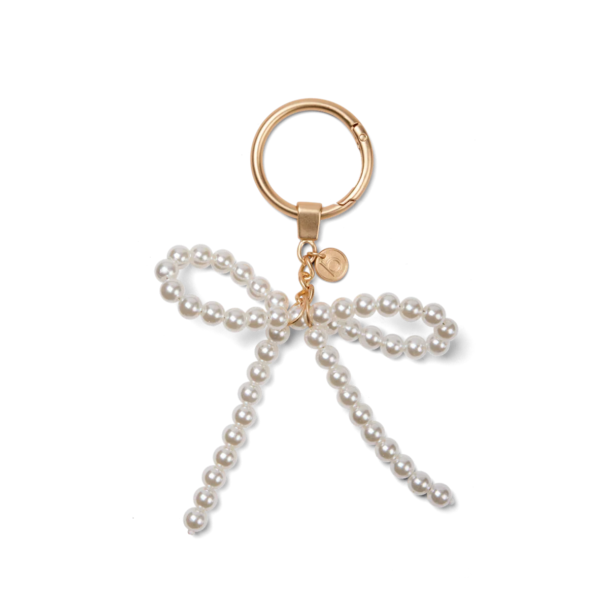 Bogg'd & Charmed  - White Pearl Bow