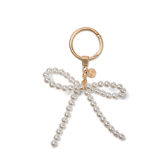 Bogg'd & Charmed  - White Pearl Bow