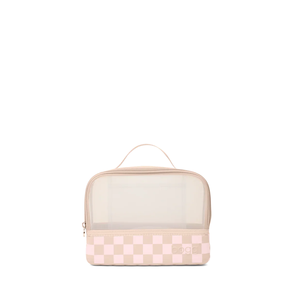 Boggs N' Ends - Checkered Linen/ Pink Marshmallow