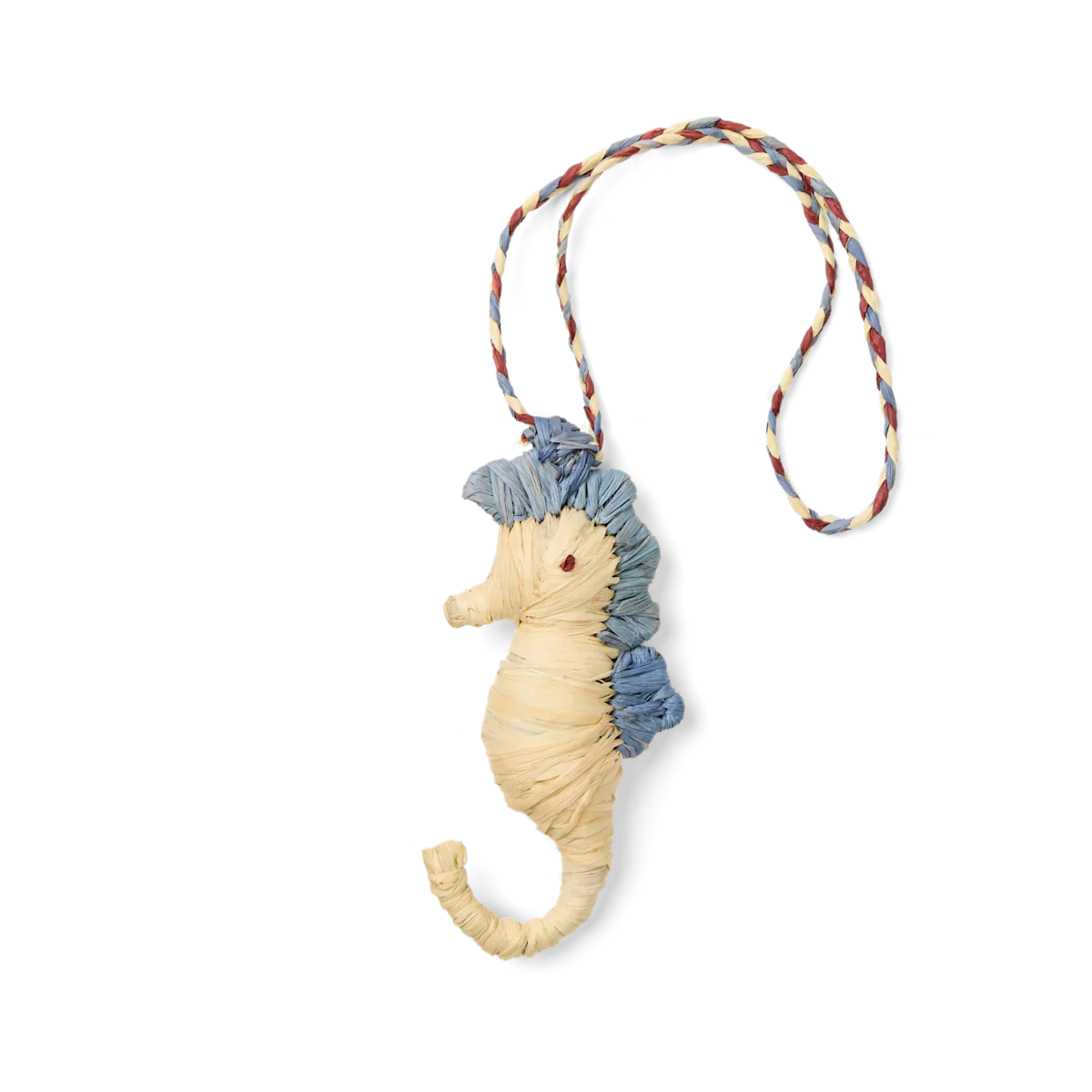 Bogg'd & Charmed  - Raffia Seahorse