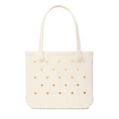 Baby Bogg Bag - Cut Out Heart Coconut