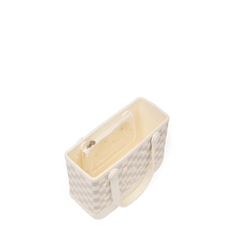 Bitty Bogg Bag - Checkered Coconut/Mushroom