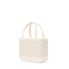 Bitty Bogg Bag - Checkered Coconut/Mushroom