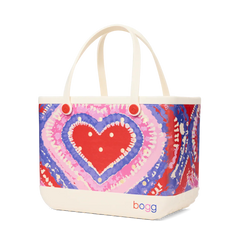 Original Bogg Bag - Dye-licious Heart Buoy Red