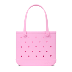 Baby Bogg Bag - Cut Out Heart Pink Taffy