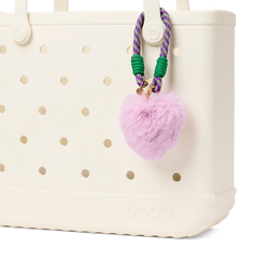 Bogg'd & Charmed  - Purple Heart Pouf